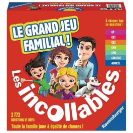 Ravensburger Juego Familiar Los Incollables - Quiz Familiar - 2772 Preguntas y Desafíos - 6 Temas - Edad +6 Años
