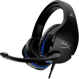 HyperX Cloud Stinger Auriculares Gaming con Micrófono para PS4 y PS5, Diadema, Conexión 3.5mm, Negro y Azul