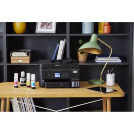 Epson ET-3850 Impresora Multifunción EcoTank 3 en 1, A4, Wi-Fi, ADF, Duplex, Inyección de Tinta, Color, 4800 x 1200 DPI