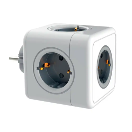 Q-connect Regleta Cubo 5 en 1 Directo a Pared, 5 Tomas de Corriente, 75x75x112mm Precio: 13.98999943. SKU: B1FTJTXDY8