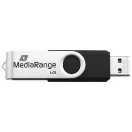 MEDIARANGE MR931-2 USB-Stick 16 GB USB-A/Micro-USB 2.0 Plata, Negro