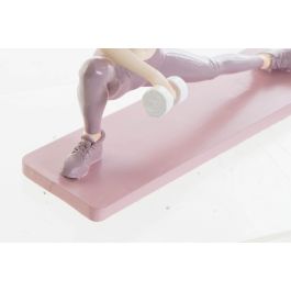 DKD Home Decor Figura Decorativa Scandi de Resina Rosa Chica Yoga para Hogar 8x16.5x20 cm DKD Home Decor Figura Decorativa Scandi de Resina Rosa Chica Yoga para Hogar 8x16.5x20 cm
