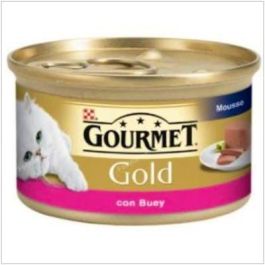 Purina Gourmet Gold Single Mousse Buey 24x85 gr Alimento Húmedo para Gatos con Minerales Equilibrados y Prebióticos Precio: 20.8899999. SKU: B1A55D59XH