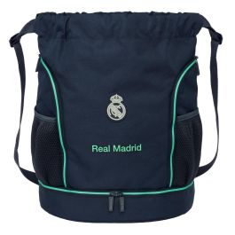 Safta Saco Mochila Real Madrid 2ª Equipación 25/26 - Para Niños +3 Años - Merchandising Oficial Fútbol