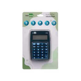 Calculadora Liderpapel Bolsillo Xf02 8 Digitos Pilas Color Azul 99x64x9 mm