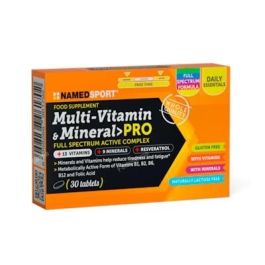 NAMED Multi-Vitamins & Minerals Pro 30 Comp Precio: 14.4999998. SKU: B14HLR9PZ8
