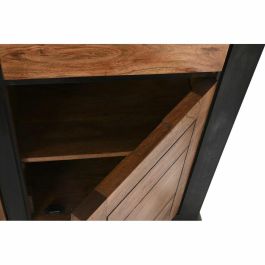 Buffet DKD Home Decor Negro Negro 45 x 86 x 200 cm Buffet DKD Home Decor Negro Negro 45 x 86 x 200 cm