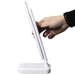 Home Deco Factory Lámpara Lectura Plegable Táctil ABS Plástico