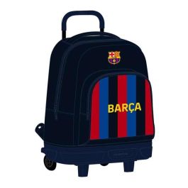 Mochila Escolar con Ruedas F.C. Barcelona Granate Azul marino 33 X 45 X 22 cm Precio: 52.5000003. SKU: S4307084