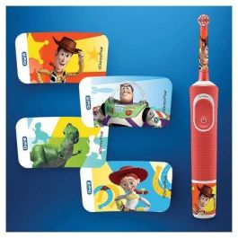CEPILLO DENTAL BRAUN ORAL-B D-100 VITALITY KIDS TOY STORY XMAS - CABEZAL REDONDO ESPECIAL NIÑOS - FILAMENTOS EXTRASUAVES - TEMPORIZADOR