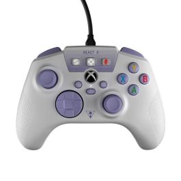 Turtle Beach TUR1735021239136 Mando REACT-R para PC/Xbox con Cable Blanco y Morado