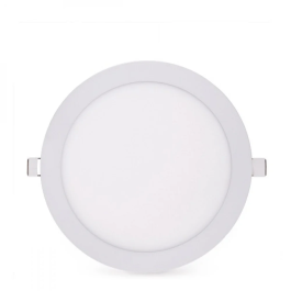 BX3 LIGHT Placa LED Circular 12W 860Lm 6000K Blanco Frio Empotrable o Superficie 40000H BX3-GP-LZ-2