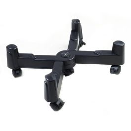 Ewent EW1292 Soporte CPU Plegable con Ruedas para Torre PC Ajustable Universal con Freno - Negro