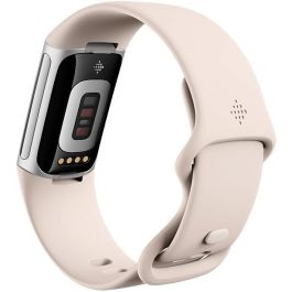 Fitbit Charge 6 Pulsera de Actividad AMOLED GPS NFC - Resistencia al Agua 50m - Beige