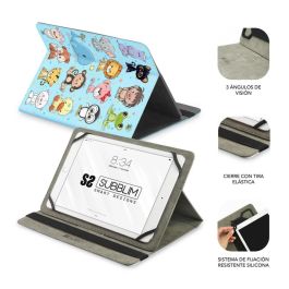 SUBBLIM funda de tablet Trendy Case Animals 11"