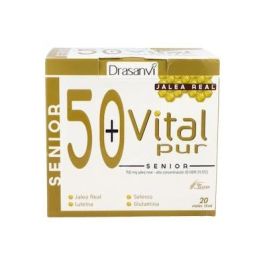Vitalpur Senior 20 Viales con Jalea Real, Magnesio, Hierro y Luteína para Energía, Huesos y Visión, Antioxidante Precio: 29.5000002. SKU: B17FZF4G83