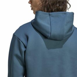 Sudadera con Capucha Hombre Adidas Fi Bos Hd Azul