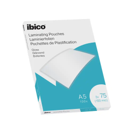 Ibico 627314 Caja 100 Bolsas de Plastificar A5 Brillo 75 Micras Precio: 9.78999989. SKU: B12R7J8N8N