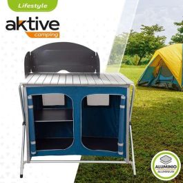 Armario de camping Aktive Plegable 88 x 111 x 51 cm