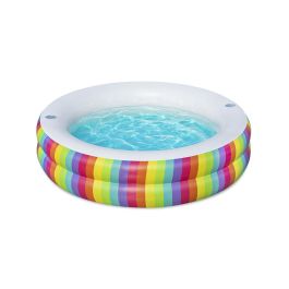 Bestway Piscina Infantil 2 Aros Arcoiris 206x206x51 cm +6 Años Jardin 54443 Precio: 55.99157025. SKU: B1BLBVYFG9