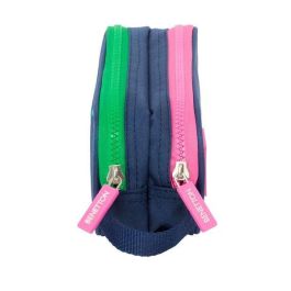 Bolso Escolar Portatodo Safta Doble Benetton Damero 80x210x60 mm Bolso Escolar Portatodo Safta Doble Benetton Damero 80x210x60 mm