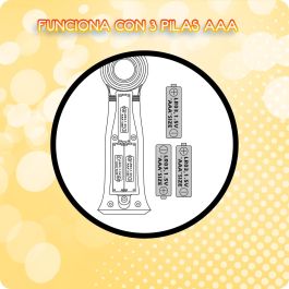 Deqube Micrófono Karaoke Bluetooth Inalámbrico con Distorsionador de Voz y Luces Intermitentes - Ideal para Niños