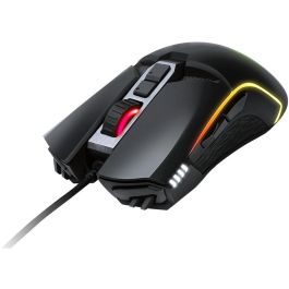 Gigabyte Aorus M5 Ratón Gaming Óptico USB, 16000 DPI, para mano derecha, Programable, Iluminación RGB, Negro