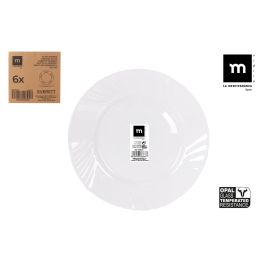 Plato Postre Everett 20.5 cm Opal - La Mediterranea (48 Unidades) Precio: 41.68999945. SKU: B17L7R86JK