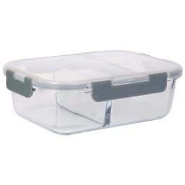 Cook Concept Hermético con 2 Compartimentos de Vidrio Borosilicado y Tapa de Plástico y Silicona 21x16 cm Precio: 9.5000004. SKU: B1K8SMG66P