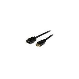 Cable HDMI Startech HDEXT2M Negro (2 m)