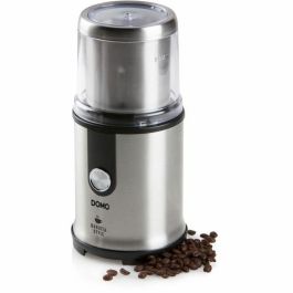 Domo DO723K Molinillo de café eléctrico, 300 W, 110 g de capacidad, molienda con muelas