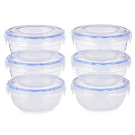 Set 6 Fiambreras Plastico Redondas 800Ml Leknes 15X7CM (8 Unidades) Set 6 Fiambreras Plastico Redondas 800Ml Leknes 15X7CM (8 Unidades)