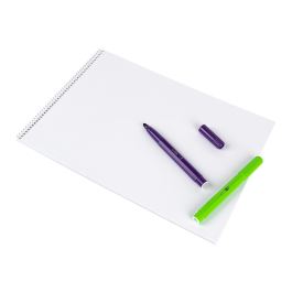 Liderpapel Bloc Dibujo Artístico Espiral 230x325mm 20 Hojas 180g/m² Sin Recuadro Perforado