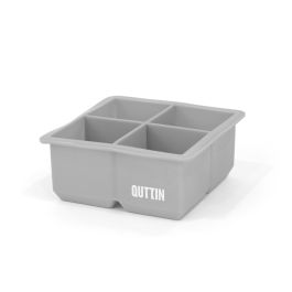 Quttin Cubitera Flexible de Silicona para 4 Cubitos (24 Unidades)