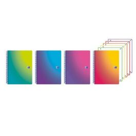 Bloc Oxford School Eu.Book 5 Gradient Micro.Tapa Pp A4+ 120H Cuadric.5X5 90G Surtido (4 Col.) (Set de 5) Precio: 37.50000056. SKU: B1ER6WZ89G