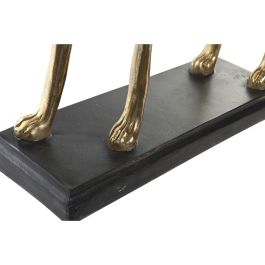 Figura Glam DKD Home Decor Dorado Negro 17 x 65.5 x 44.5 cm