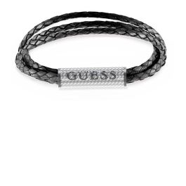 Pulsera Hombre Guess JUMB03033JWSTBKS Cuero 25 cm