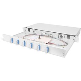 DIGITUS LWL Spleißbox 1HE bestückt 6x SC DX OS2 grau Precio: 103.99000029. SKU: B1K2MPWNLK