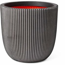 Capi Europe AUC1685517754407 Maceta de bolas GROOVE NL 43 x 41 cm Antracita
