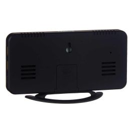 Giftdecor Reloj Espejo Negro 15.7x7.7x1.5 cm (12 Unidades)