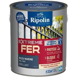 Ripolin PPG396713 Pintura Azul marino RAL 5003 brillante base de hierro extremo 2 L Precio: 90.49999948. SKU: B1DTXKN7D5
