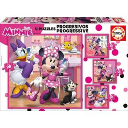 Educa Puzzles Progresivos Minnie Happy Helpers 12-16-20-25 Piezas Edad 3-5 Años Precio: 8.39256. SKU: S2403653