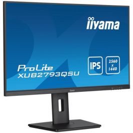 Iiyama Pantalla 27" Ips Wqhd con Soporte Ajustable En Altura y Frecuencia de Actualización de 100Hz