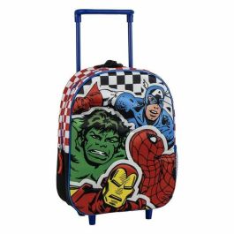 Mochila infantil trolley 3D avengers 25.0 x 31.0 x 10.0 cm Precio: 19.19544. SKU: B19C7KHW9T