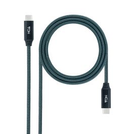 Nanocable 10.01.4301-L150-COMB Cable USB-C a USB-C 3.2 Gen2x2 20Gbps 100W E-mark 4K/60Hz 1.5m Gris/Negro Precio: 10.50000006. SKU: S0236557