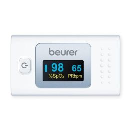 Beurer PO-35 Pulsioxímetro - Mide SpO2 y Frecuencia Cardíaca, Portátil con Estuche y Cinturón Beurer PO-35 Pulsioxímetro - Mide SpO2 y Frecuencia Cardíaca, Portátil con Estuche y Cinturón