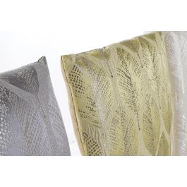 DKD Home Decor Cojin Scandi Beige Gris 10 x 45 x 45 cm (6 Unidades)