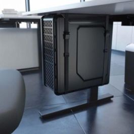 AISENS - SOPORTE PARA CPU DEBAJO DE ESCRITORIO CON CORREA, NEGRO AISENS - SOPORTE PARA CPU DEBAJO DE ESCRITORIO CON CORREA, NEGRO
