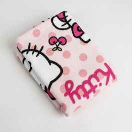 Poncho-Toalla con Capucha Hello Kitty Rosa claro 50 x 111,5 cm Poncho-Toalla con Capucha Hello Kitty Rosa claro 50 x 111,5 cm