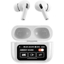 Qubo Auriculares Bluetooth TWS-400WT con Cancelación de Ruido Activa (ANC) y Ambiental (ENC), Autonomía 4h, Blancos, USB-C Precio: 20.9500005. SKU: B1E99H5BKA